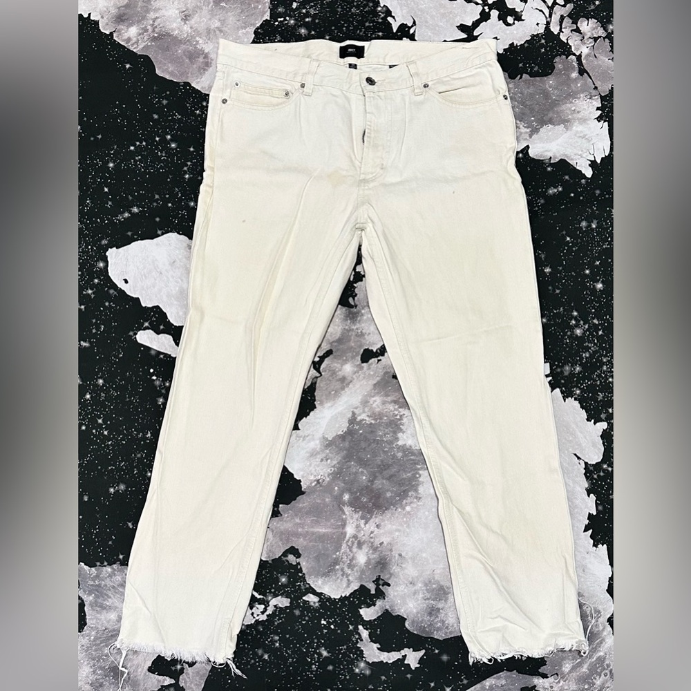 Obey Worldwide Men’s White Denim jeans